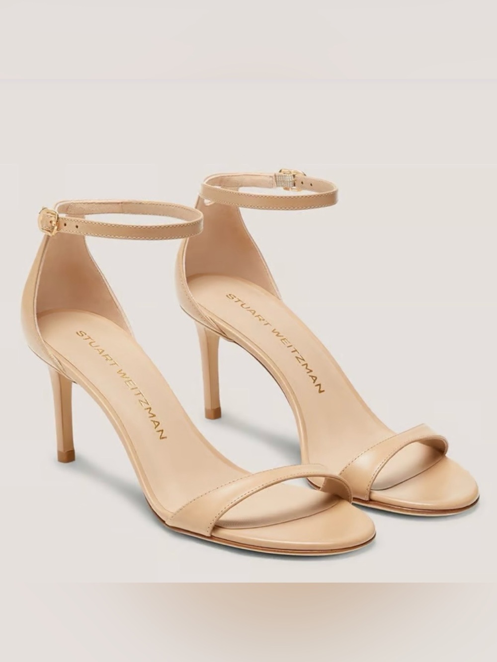 New Stuart Weitzman NUDIST II SANDAL 75 size 9